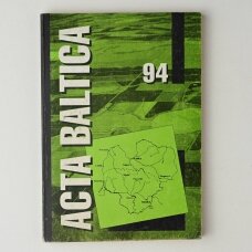 Acta Baltica : [straipsnių rinkinys]