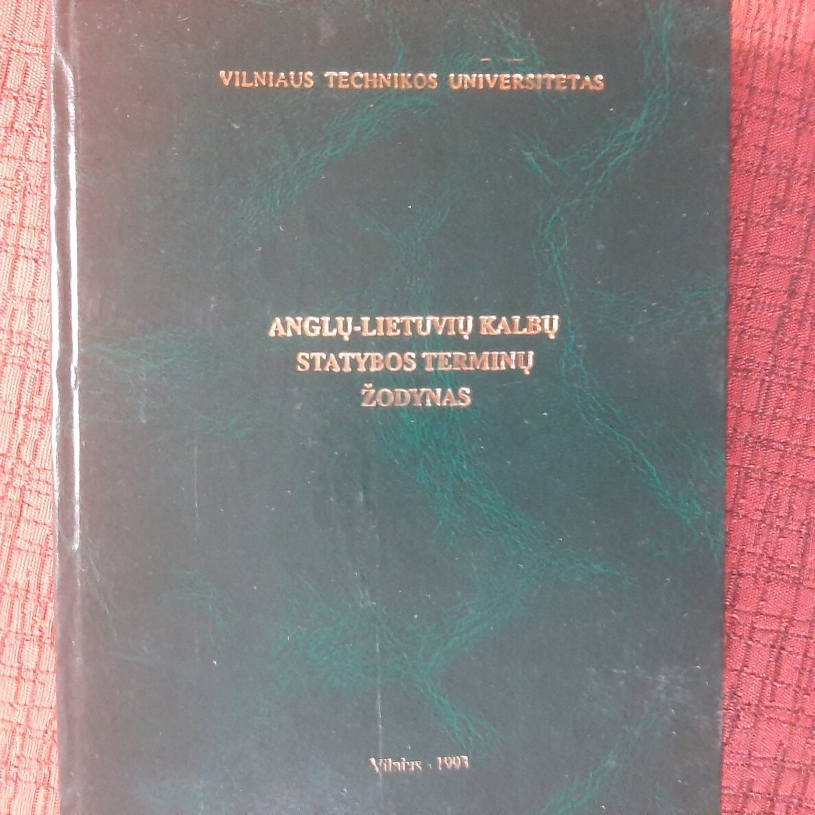 Anglų-lietuvių kalbų statybos terminų žodynas