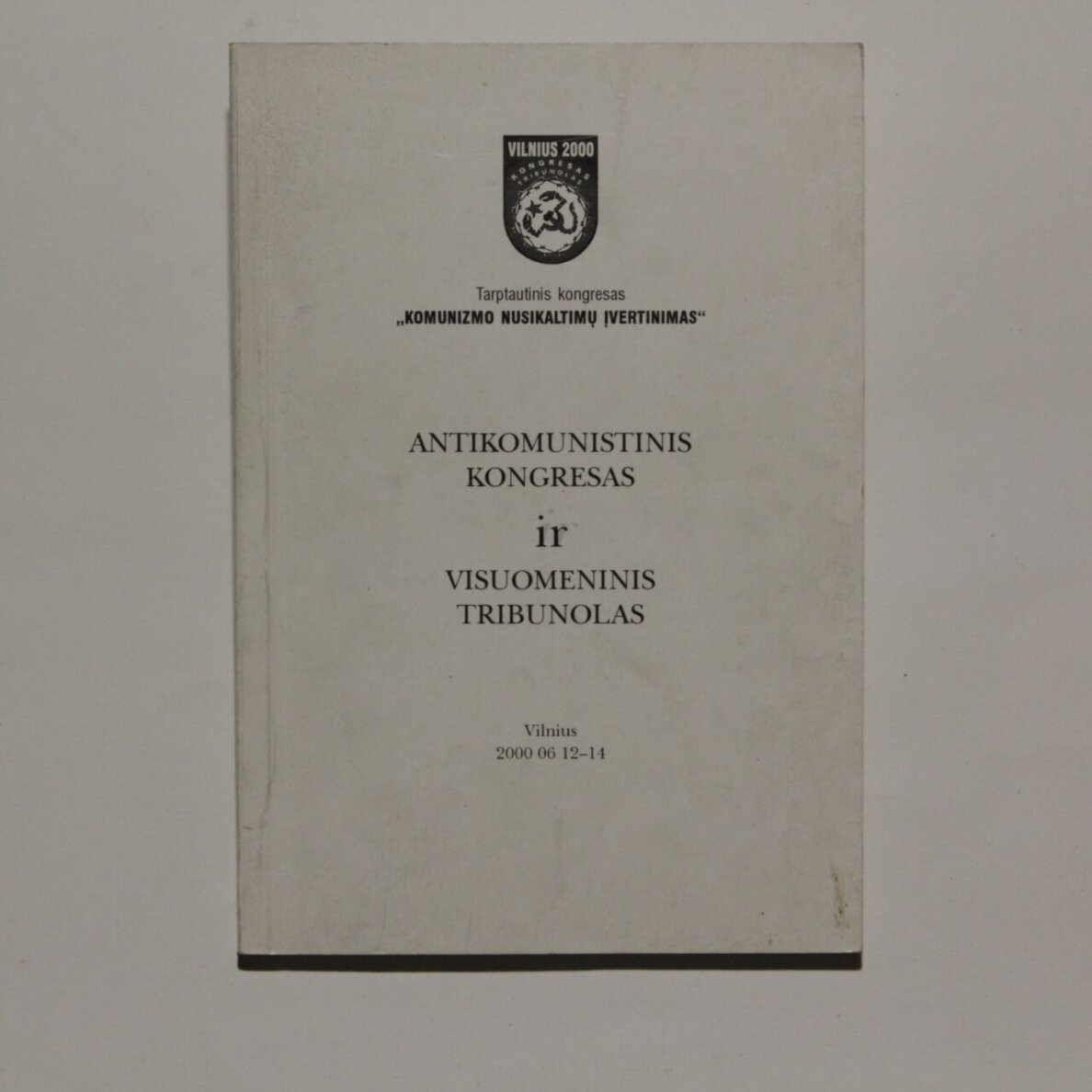 Antikomunistinis kongresas ir visuomeninis tribunolas