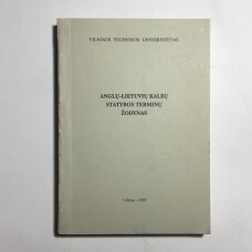 Anglų-lietuvių kalbų statybos terminų žodynas