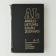 Anglų–lietuvių kalbų žodynas = English–Lithuanian Dictionary, D. 1–2