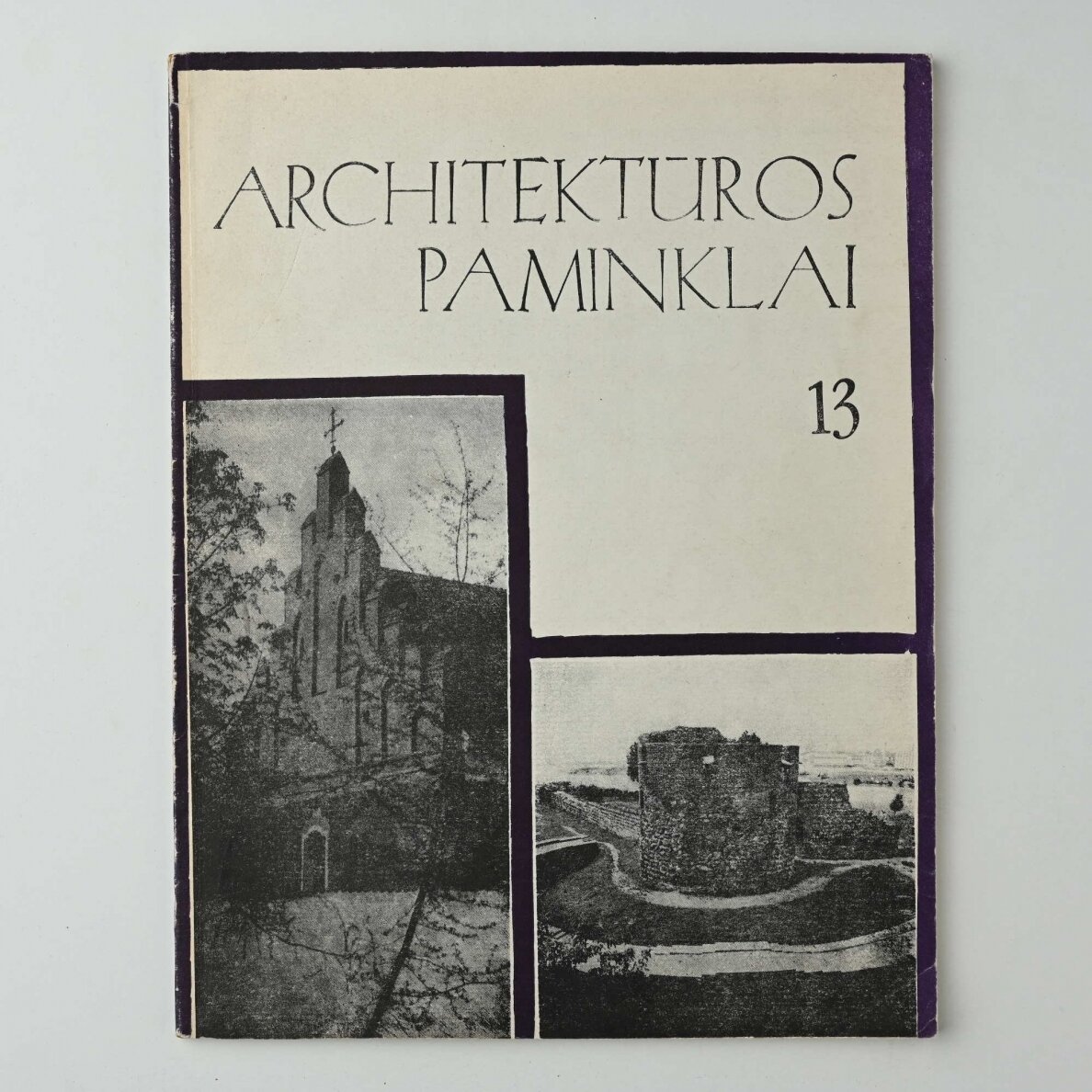 Architektūros paminklai T. 13