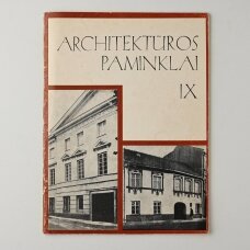 Architektūros paminklai T. IX