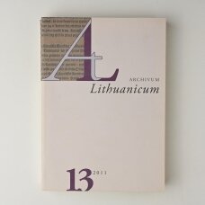 Archivum Lithuanicum, T. 13
