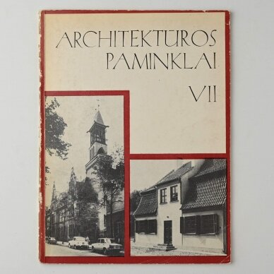 Architektūros paminklai T. VII
