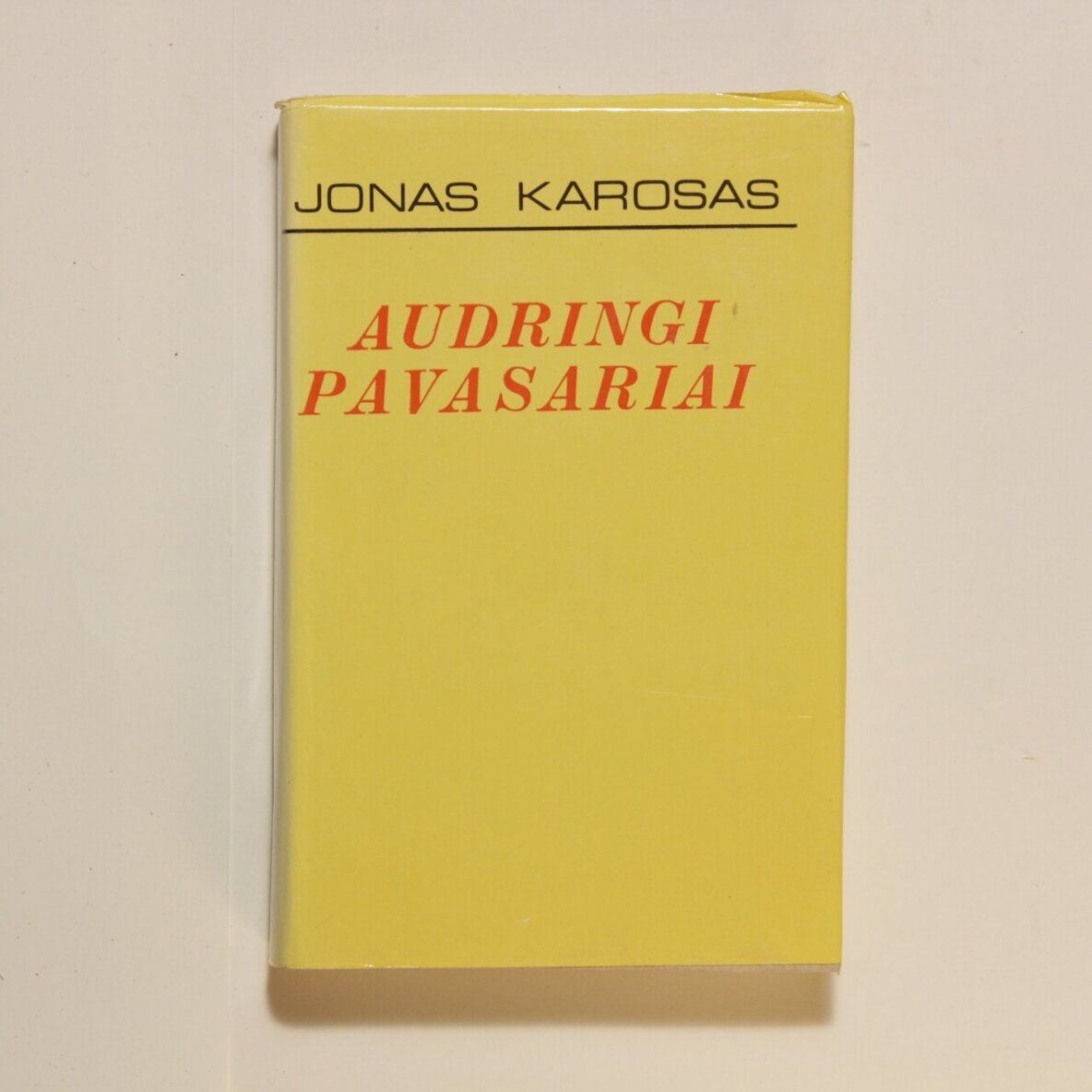 Audringi pavasariai D. I-II Audringi pavasariai D. I-II