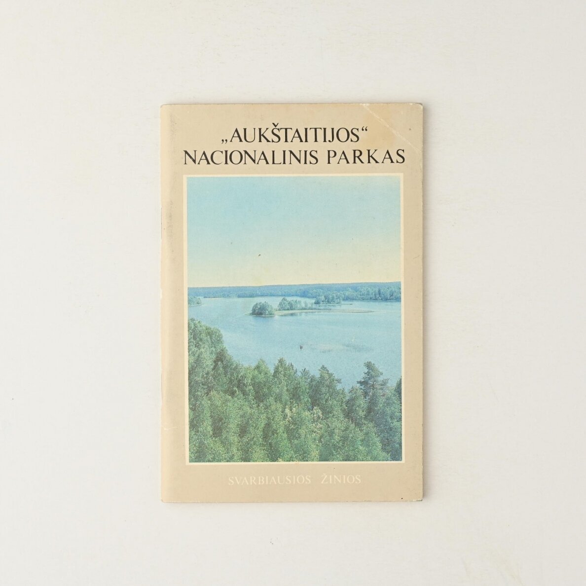 "Aukštaitijos" nacionalinis parkas : svarbiausios žinios