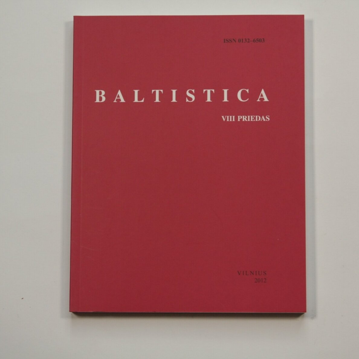 Baltistica VIII priedas Baltistica VIII priedas