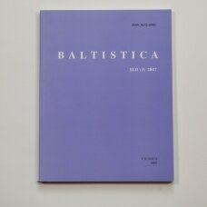 Baltistica XLII (3) 2007