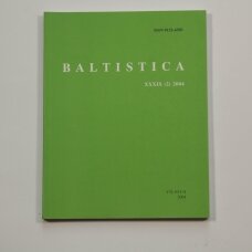 Baltistica XXXIX (2) 2004