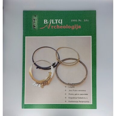 Baltų archeologija 1995, Nr. 3