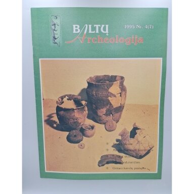 Baltų archeologija 1995, Nr. 4