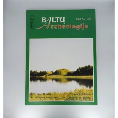 Baltų archeologija 2002, Nr. 1