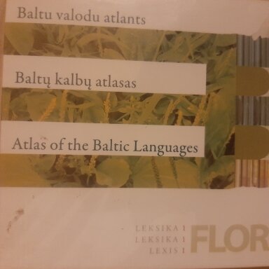 Baltų kalbų atlasas : Leksika 1:  Flora DVD