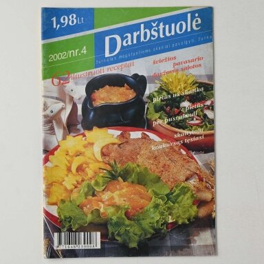 Darbštuolė 2002, Nr. 4