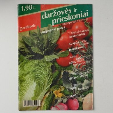 Darbštuolė 2002, specialus numeris Darbštuolė 2002, specialus numeris