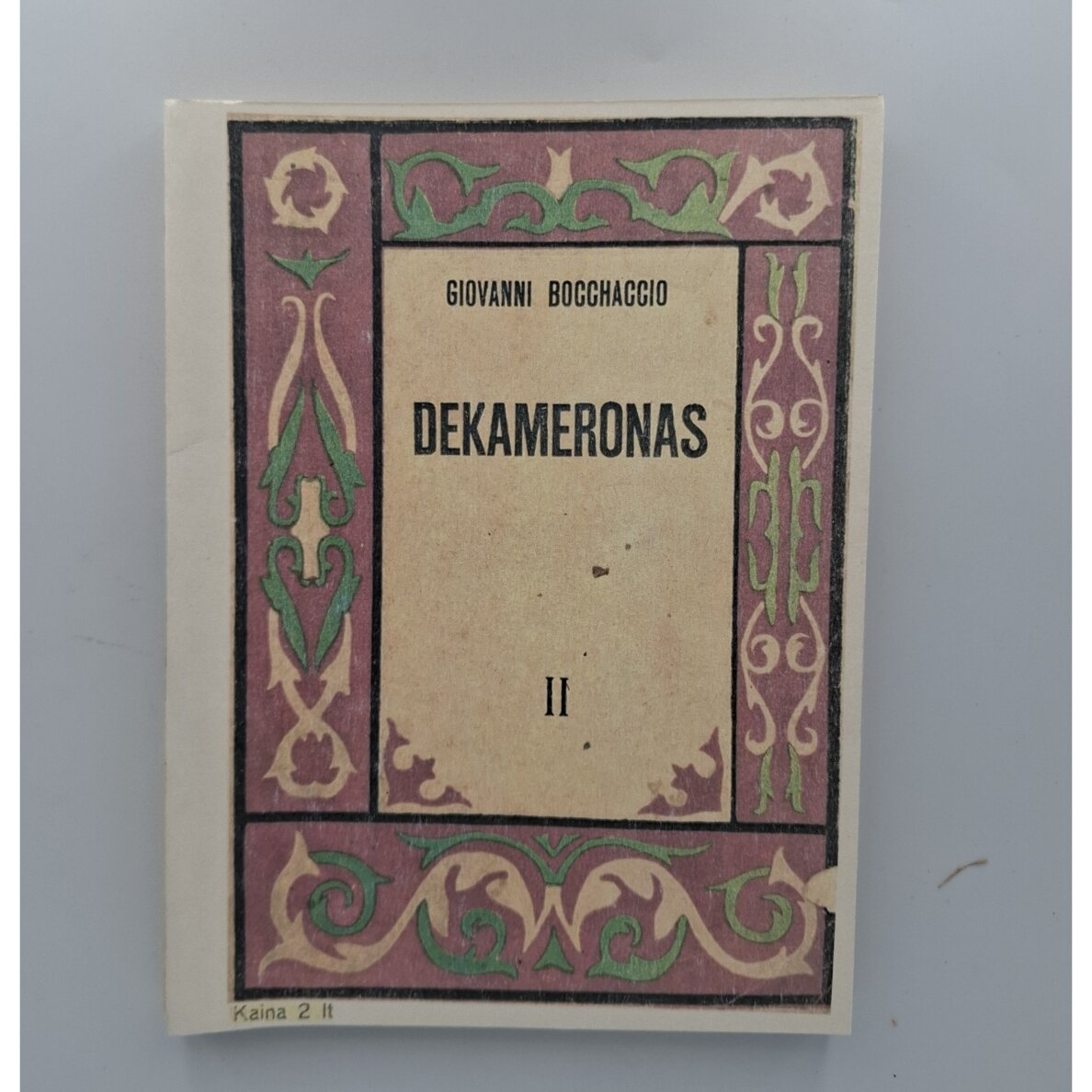 Dekameronas T. II