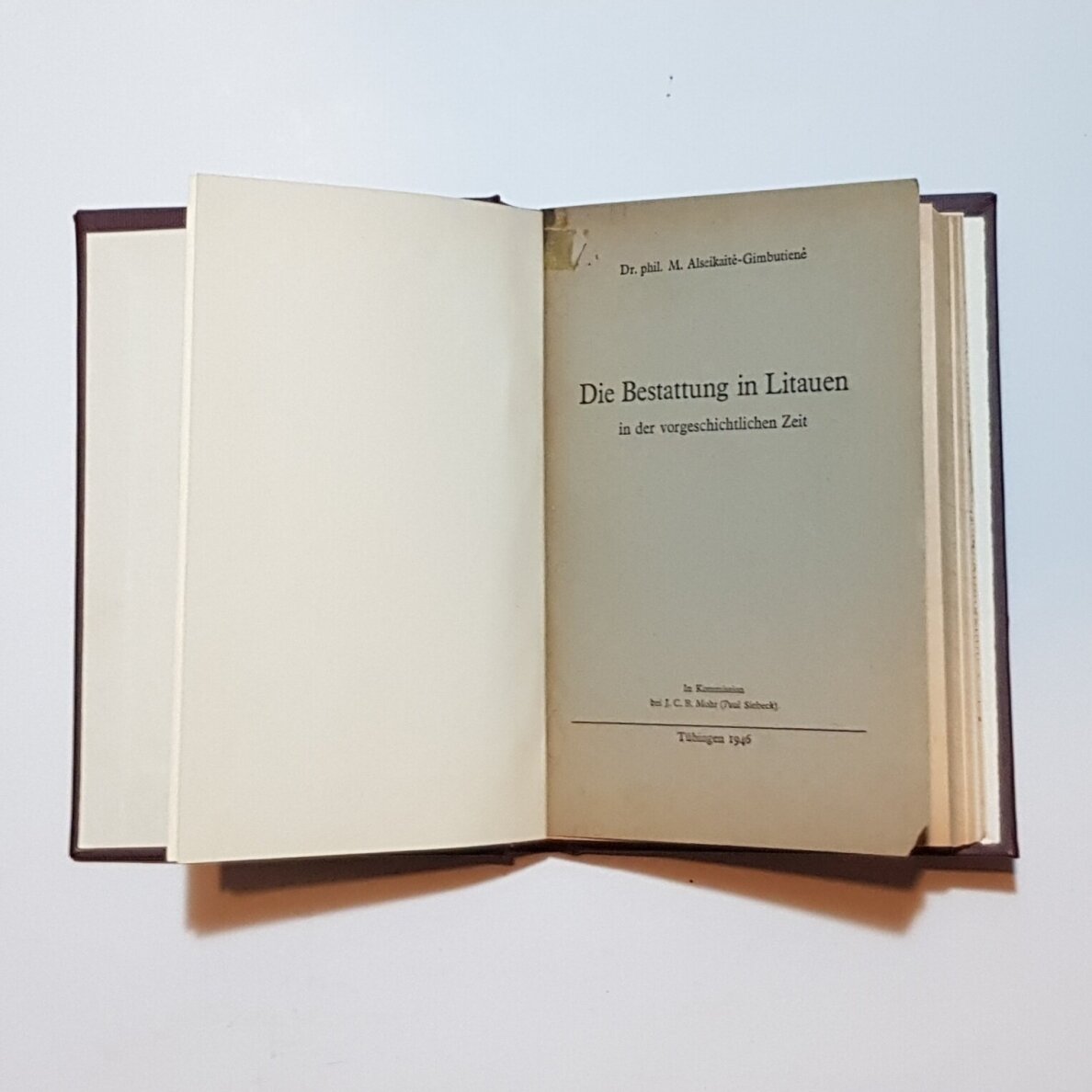 Die Bestattung in Litauen in der vorgeschichtlichen Zeit 1 Die Bestattung in Litauen in der vorgeschichtlichen Zeit 1