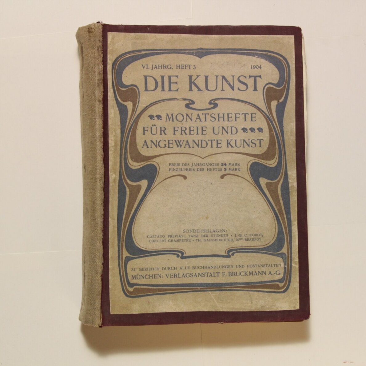 Die Kunst : Monatshefte für freie und angewandte Kunst,  Band 11