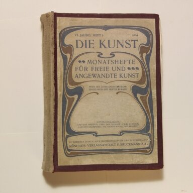 Die Kunst : Monatshefte für freie und angewandte Kunst,  Band 11