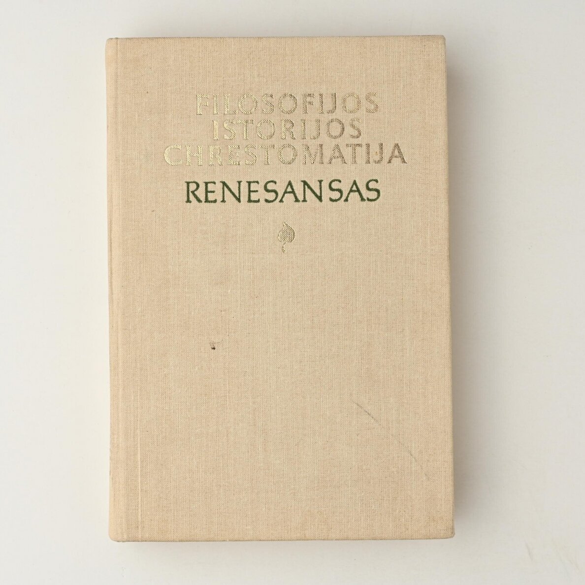 Filosofijos istorijos chrestomatija. Renesansas. D. I