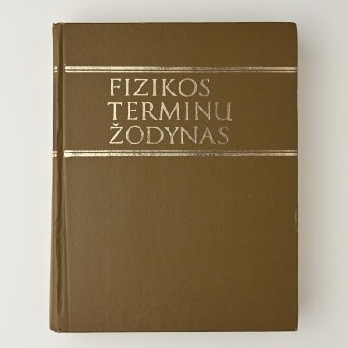 Fizikos terminų žodynas