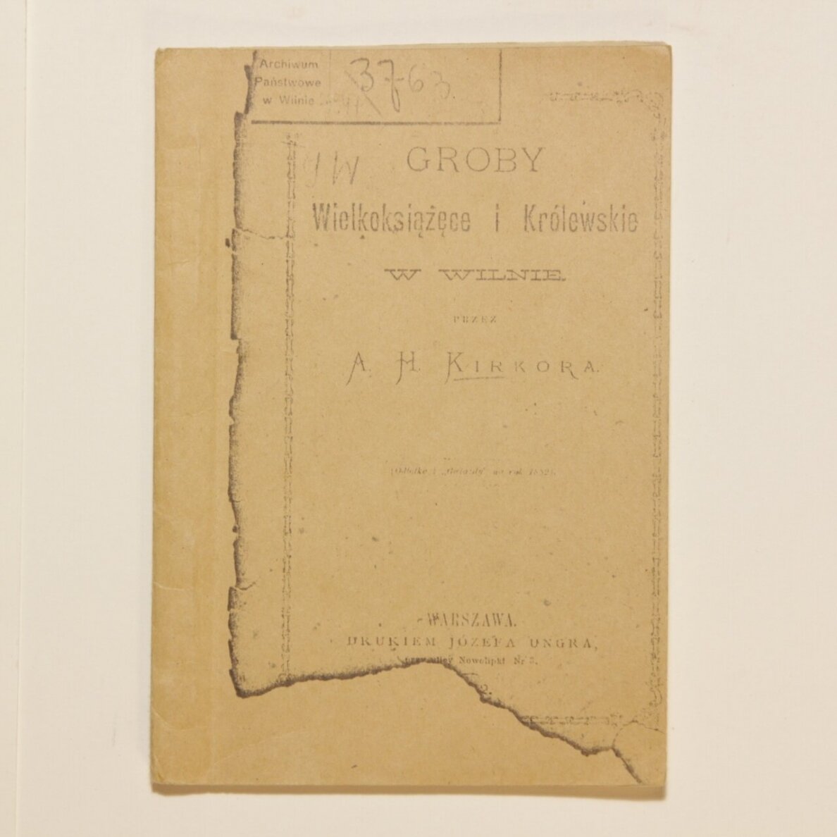 Groby wielkoksiążęce i królewskie w Wilnie Groby wielkoksiążęce i królewskie w Wilnie