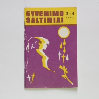 Gyvenimo šaltiniai 1993, Nr. 3-4 Gyvenimo šaltiniai 1993, Nr. 3-4