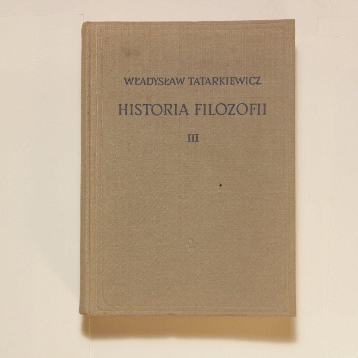 Historia filozofii T. 3