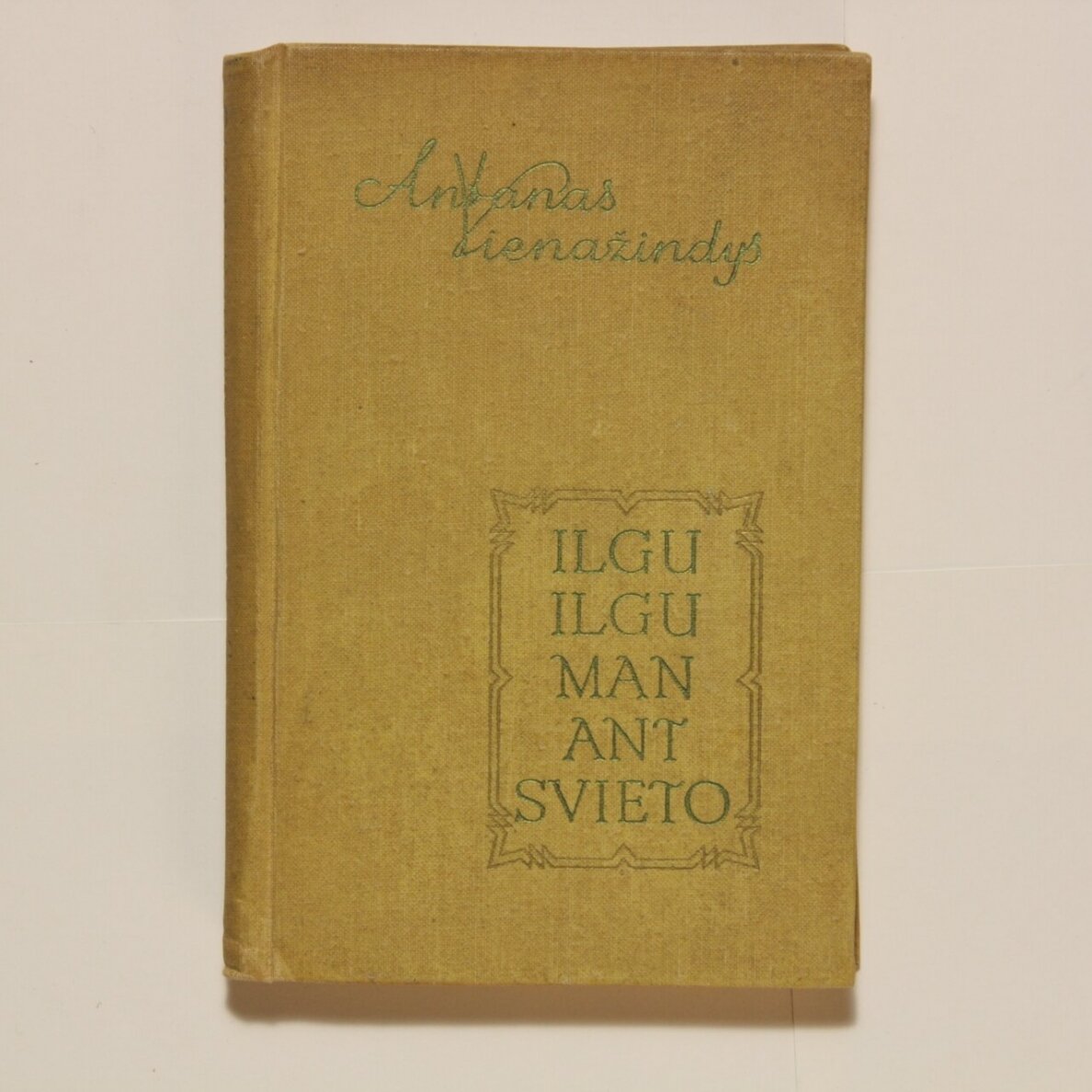 Ilgu ilgu man ant svieto