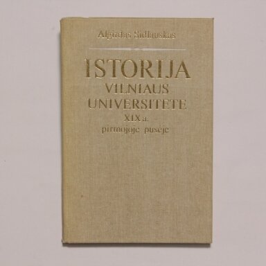 Istorija Vilniaus universitete XIX a. pirmojoje pusėje
