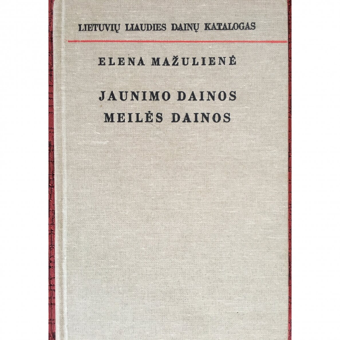 Jaunimo dainos ; Meilės dainos Jaunimo dainos ; Meilės dainos