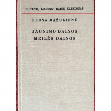 Jaunimo dainos ; Meilės dainos Jaunimo dainos ; Meilės dainos