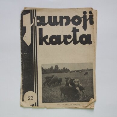 Jaunoji karta 1935, Nr. 22 Jaunoji karta 1935, Nr. 22
