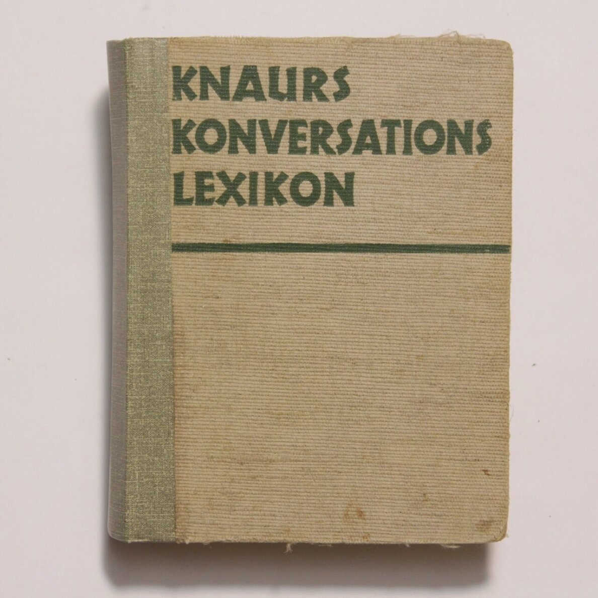 Knaurs Konversations-Lexikon: A - Z