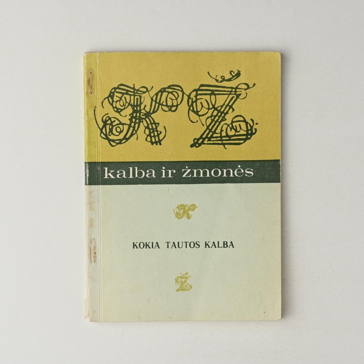 Kokia tautos kalba : [straipsnių rinkinys]