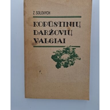 Kopūstinių daržovių valgiai Kopūstinių daržovių valgiai