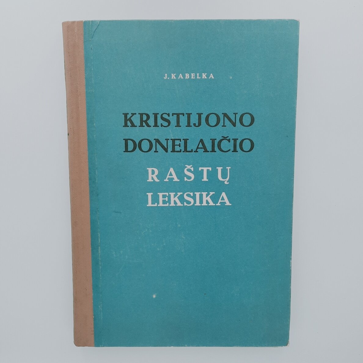 Kristijono Donelaičio raštų leksika Kristijono Donelaičio raštų leksika