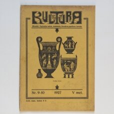 Kultūra 1927 m., Nr. 9 - 10