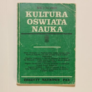Kultura, oswiata, nauka 1983, Nr. 2