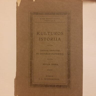 Kultūros istorija  Kn. 1-3