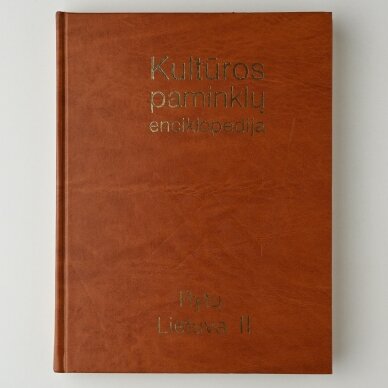 Kultūros paminklų enciklopedija. Rytų Lietuva. II tomai 1 Kultūros paminklų enciklopedija. Rytų Lietuva. II tomai 1