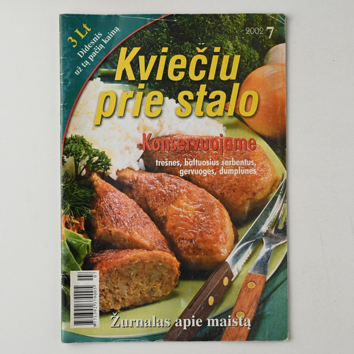 Kviečiu prie stalo 2002, Nr. 7 Kviečiu prie stalo 2002, Nr. 7