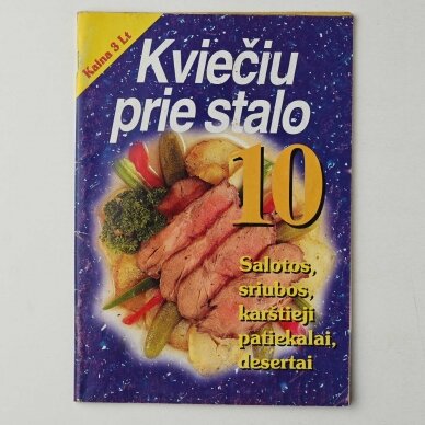 Kviečiu prie stalo 1997, Nr. 10 Kviečiu prie stalo 1997, Nr. 10