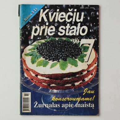 Kviečiu prie stalo 1999, Nr. 7 Kviečiu prie stalo 1999, Nr. 7