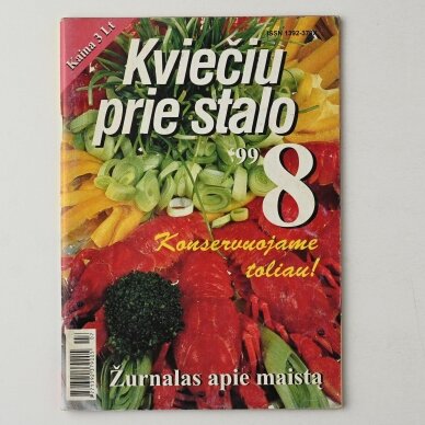 Kviečiu prie stalo 1999, Nr. 8 Kviečiu prie stalo 1999, Nr. 8
