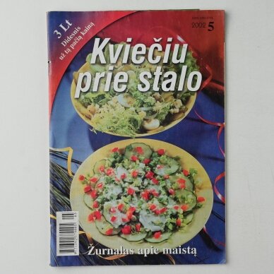 Kviečiu prie stalo 2002, Nr. 5 Kviečiu prie stalo 2002, Nr. 5