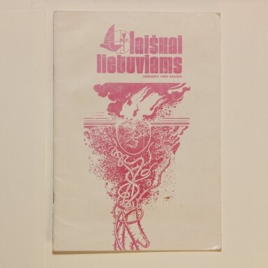 Laiškai lietuviams 1995 sausis, Vol. XLVI, No. 1 Laiškai lietuviams 1995 sausis, Vol. XLVI, No. 1
