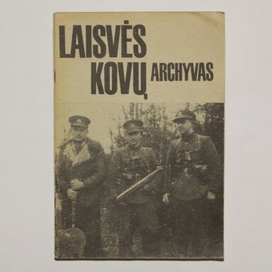 Laisvės kovų archyvas. T. 3-4