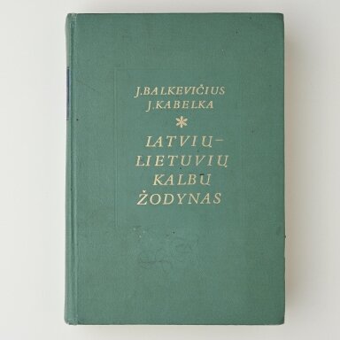 Latvių-lietuvių kalbų žodynas